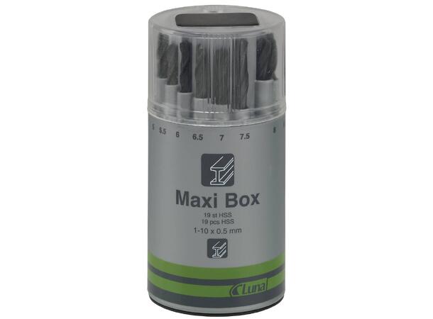 Luna Borsett 1-10Mm Maxi-Box 1-10 mm spiralbor