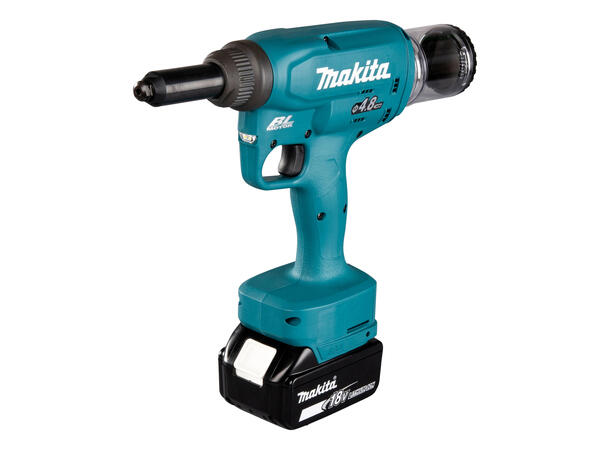 Makita Popnaglepistol 18V 2,4-4,8 Drv150 •18V • 4,8 mm • 10 kN • 25 mm