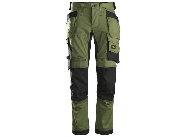 Snickers 6241 AllroundWork Håndverkbukse Olivengrønn C56