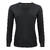 JH&Frost  Merino V-neck Dame Svart L 