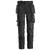 Snickers 6247 AllroundWork Damebukse Svart 024 