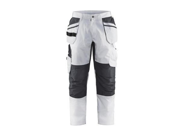 Blåkläder 1096  Malerbukse Stretch Hvit C156