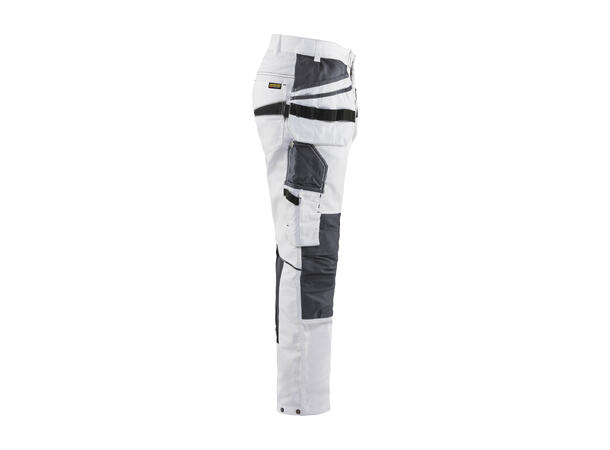 Blåkläder 1096  Malerbukse Stretch Hvit C156