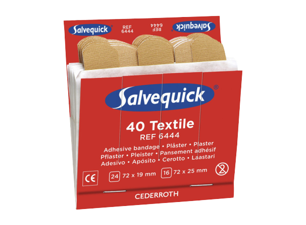 Cederroth Plaster Tekstil 6444 1 refillpakke