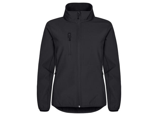 Clique Classic Softshell jakke W Svart S