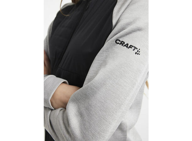 Craft Adv Unify Hybrid Jacket Woman Grå/Svart M