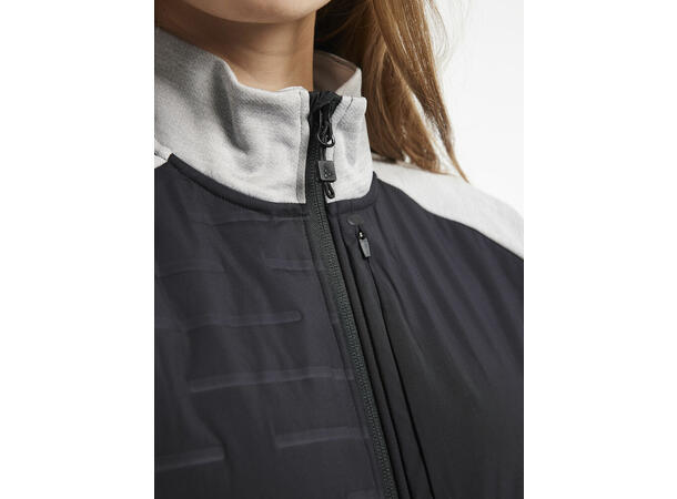 Craft Adv Unify Hybrid Jacket Woman Grå/Svart M