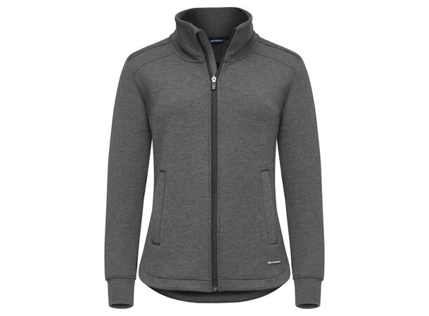 Cutter&buck Pemberton Cardigan FZ Dame Grå L