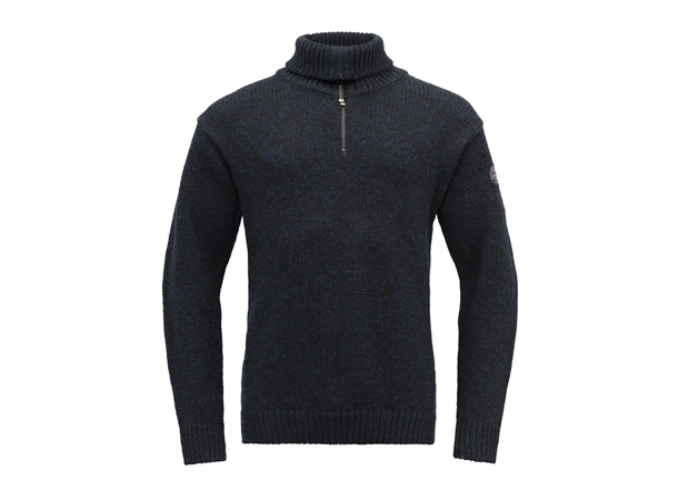 Devold Nansen ullgenser 1/2-zip Marineblå L
