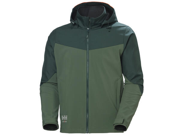 Helly Hansen Oxford Softshell jakke Grønn M