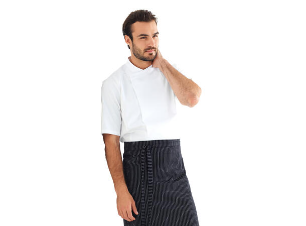 Kentaur Unisex kokke-/tjenerjakke Hvit XS