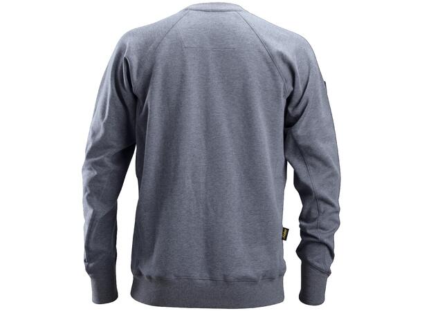 Snickers 2882 Genser m/logo Blå, str.S