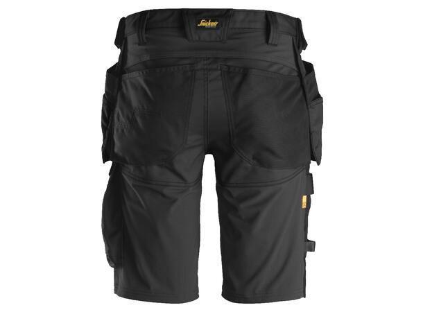 Snickers 6141 AllroundWork Shorts Svart C52