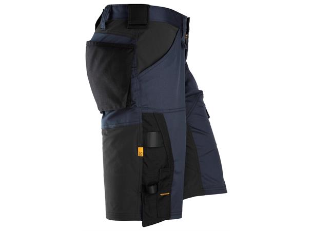 Snickers 6153 AllroundWork stretchshorts Marineblå/Svart, str.044