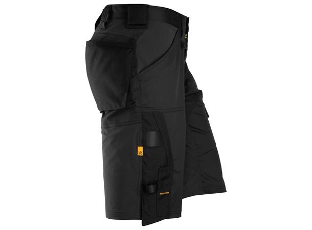 Snickers 6153 AllroundWork stretchshorts Svart, str.044