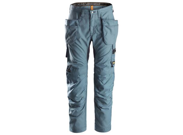 Snickers 6201 AllroundWork Arbeidsbukse Blå, str.112 m/hylsterlommer