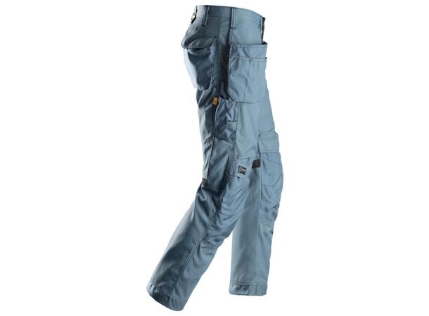 Snickers 6201 AllroundWork Arbeidsbukse Blå, str.112 m/hylsterlommer