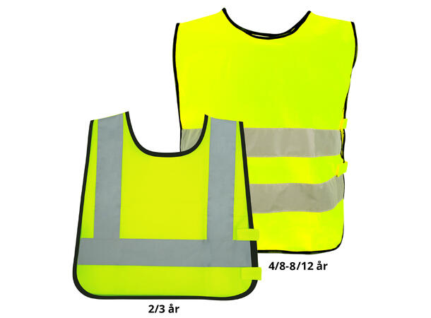 You 9050 Gøteborg Refleksvest Gul XXS/4-8år