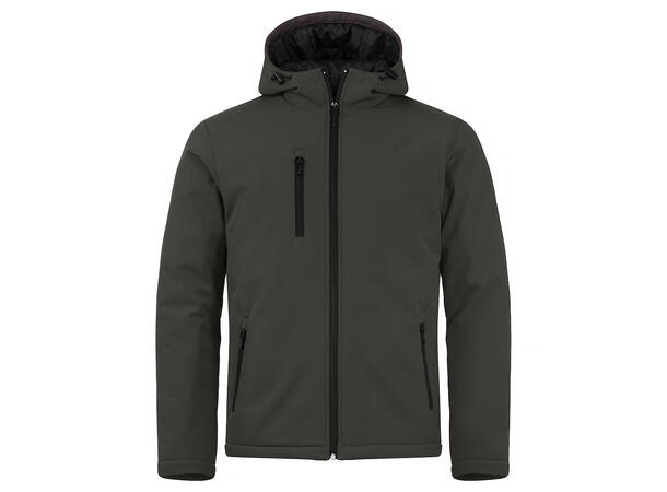 Clique Padded Hoody Softshell Mørkegrå XS