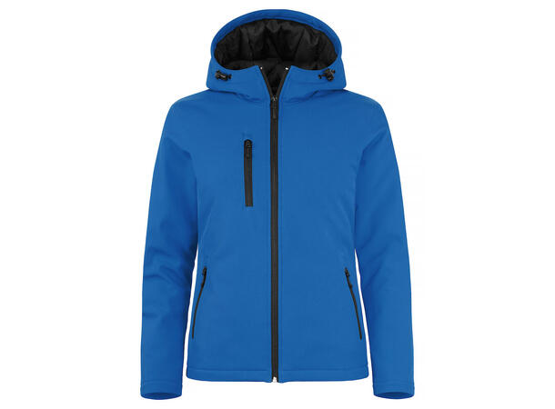 Clique Padded Hoody Softshell Woman Blå XS