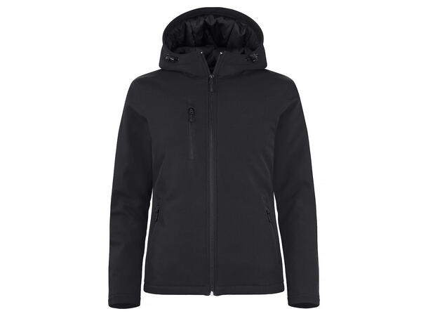 Clique Padded Hoody Softshell Woman Svart XS