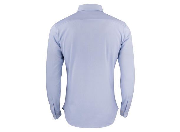James Harvest Burlingham Jersey Skjorte Lyseblå XL