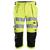 Snickers Piratbukse 6138 HiVis Gul C44 