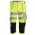 Snickers Piratbukse 6138 HiVis Gul C54 