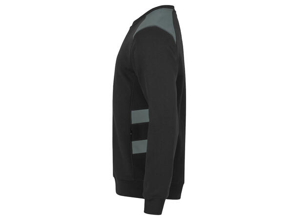 Clique Ambition Roundneck Svart/Grå XS