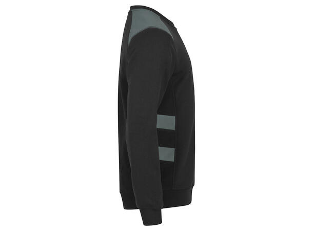Clique Ambition Roundneck Svart/Grå XS