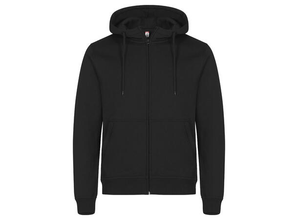 Clique Miami Hoody FZ Svart 3XL