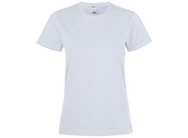 Clique Premium Fashion-T Ladies Hvit XS