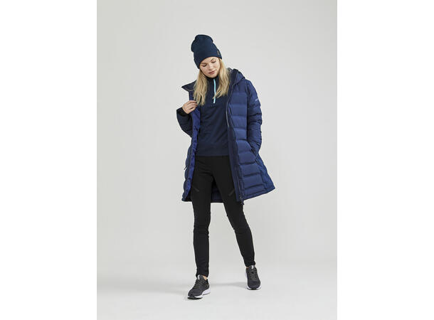 Craft Core Gain Midlayer W Marineblå XS