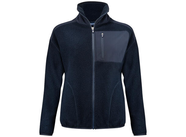 Cutter&Buck Cascade Sherpa Fleece Ladies Marineblå XL