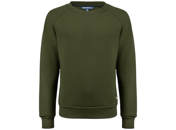 Cutter&Buck Pemberton Crewneck Dame Olivengrønn L