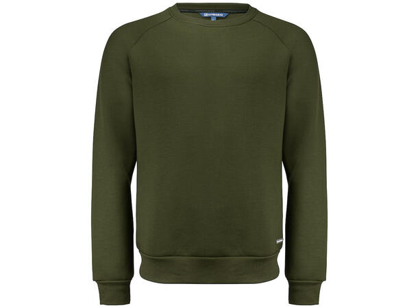 Cutter&Buck Pemberton Crewneck Men Olivengrønn S
