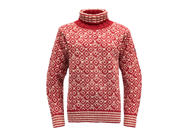 Devold Svalbard High Neck Unisex Marineblå XS