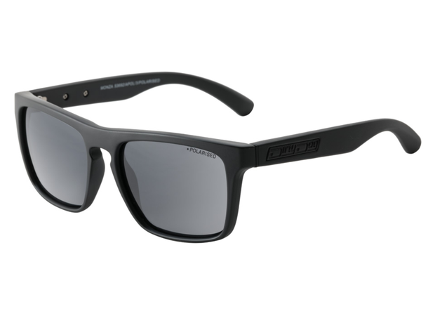 Dirty Dog Monza Satin Black - Grey pol lense