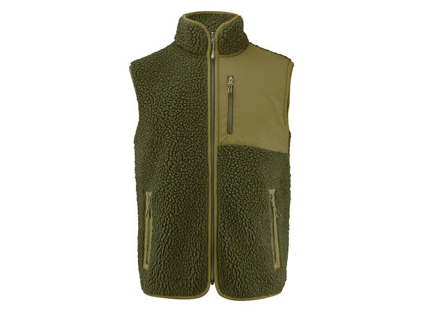 Harvest Kingsley Vest Olivengrønn S
