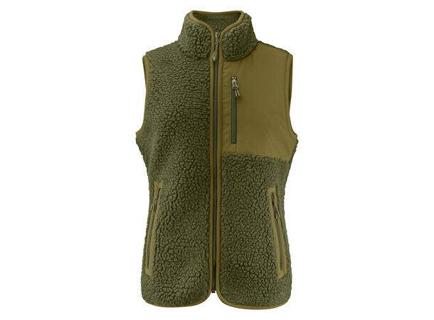 Harvest Kingsley Vest Woman Olivengrønn XS