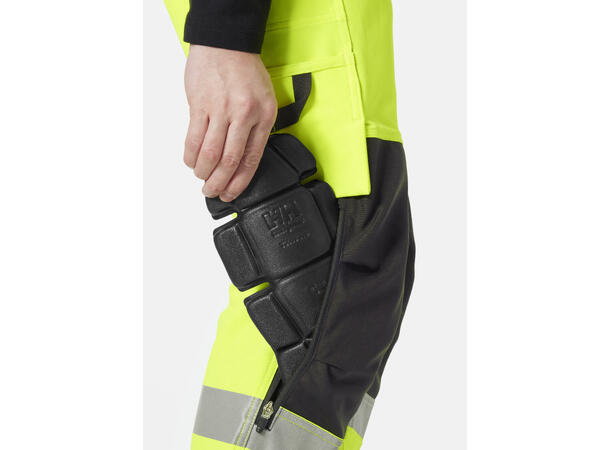 Helly Hansen Alna4X Håndtverkerbukse Kl2 HiVis Gul C70