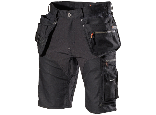 L.Brador Arbeidsshorts 1470PB Aereo Svart C52