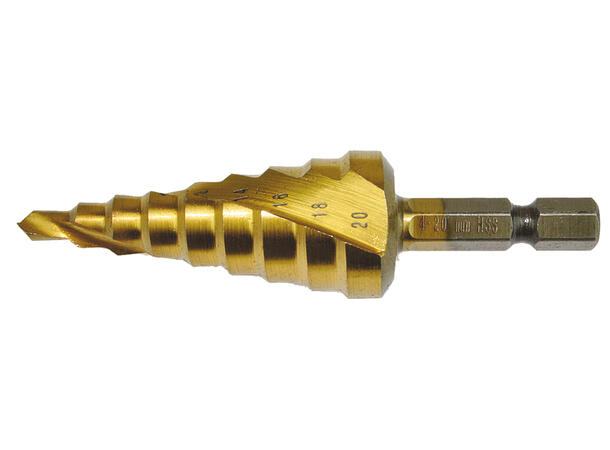 Makita Platebor Konisk Spiral 4-20Mm