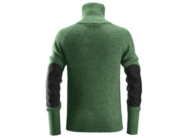 Snickers 2905 Ullgenser m/glidelås Grønn S