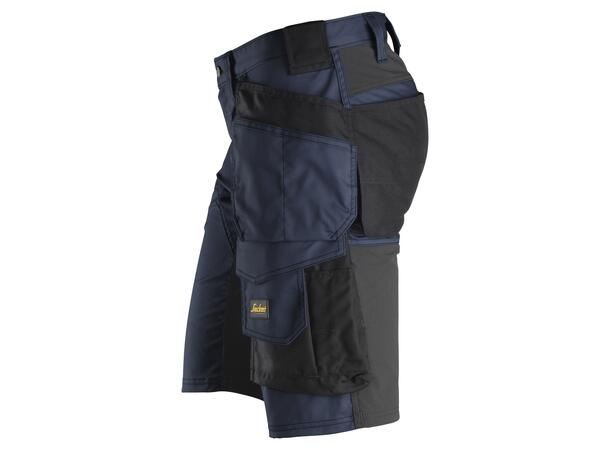 Snickers 6141 AllroundWork Shorts Marineblå/Svart C54