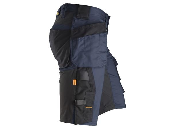 Snickers 6141 AllroundWork Shorts Marineblå/Svart C54