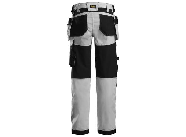 Snickers 6247 AllroundWork Damebukse Hvit/Svart 034