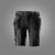 6118 Snickers AllroundWork Shorts HI Grå/Svart C52 