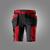 6118 Snickers AllroundWork Shorts HI Rød/Svart C52 