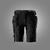 6118 Snickers AllroundWork Shorts HI Svart C52 